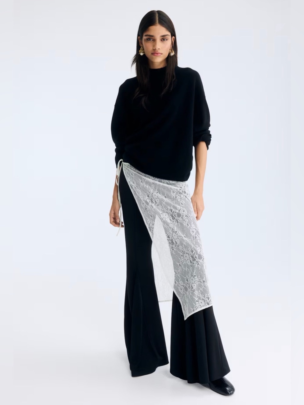 Lace Wrap Skirt